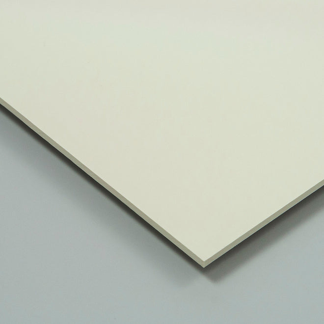 Ivory coloured Satin PVC Wall Cladding