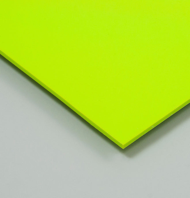 Lime coloured Gloss PVC Wall Cladding