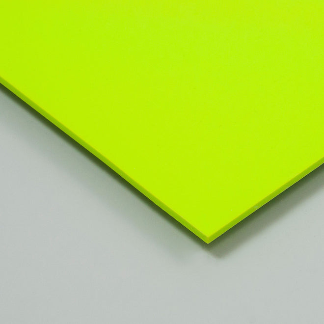 Lime coloured Gloss PVC Wall Cladding