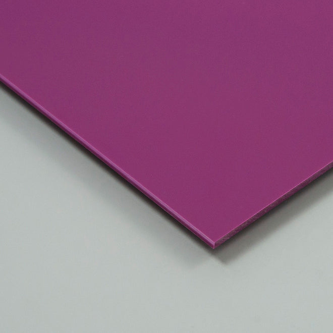 Plum coloured Gloss PVC Wall Cladding