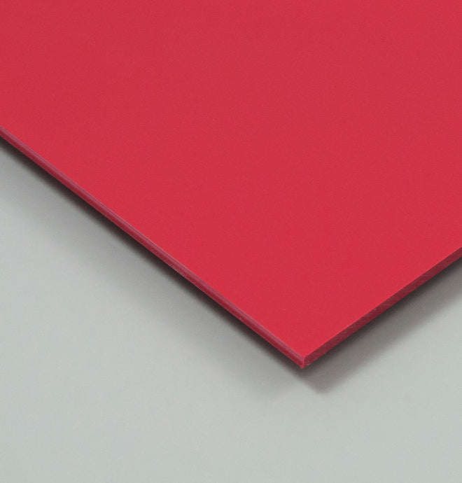 Ruby coloured Gloss PVC Wall Cladding