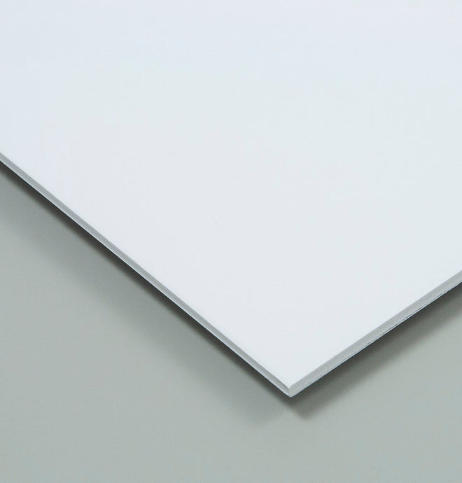 Brilliant White coloured Satin PVC Wall Cladding