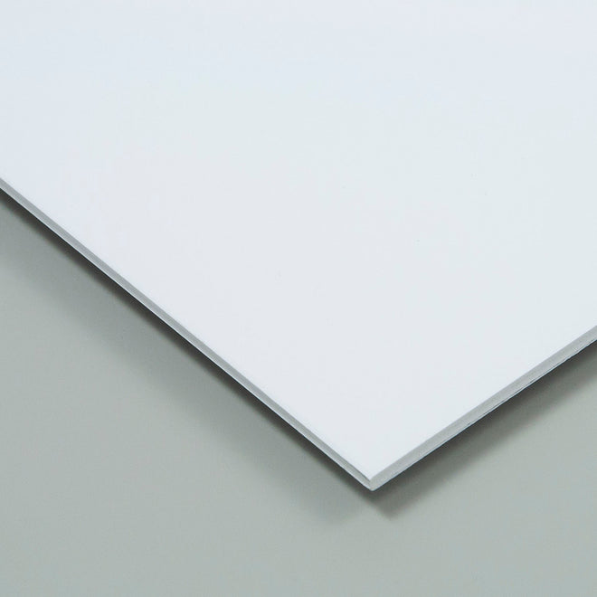 Brilliant White coloured Satin PVC Wall Cladding